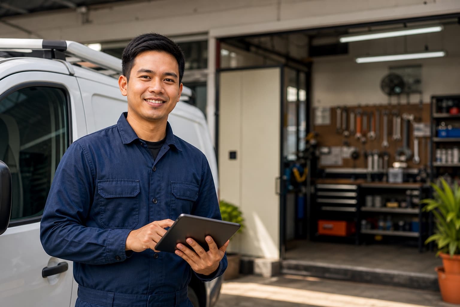 Northline Home Services owner organizing local customer leads